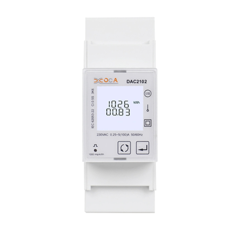 Dac2102 DIN-skinne Enfase Intelligent AC Power Meter