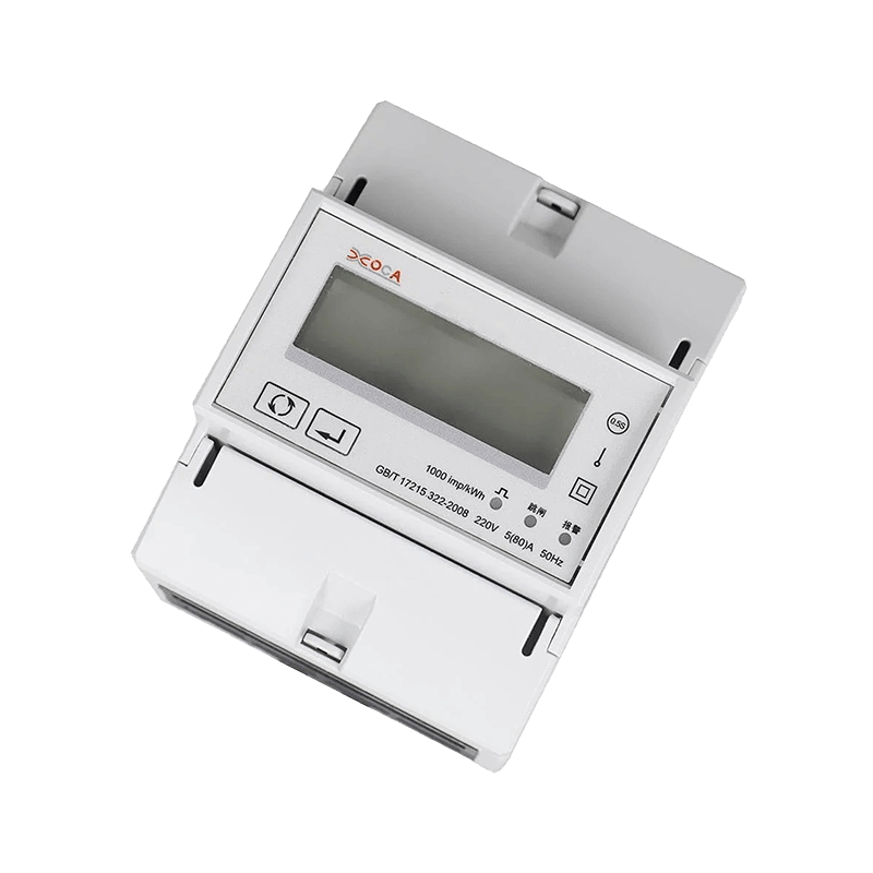 Dac4121C DIN-skinne AC enfaset trådløs Modbus-strømmåler