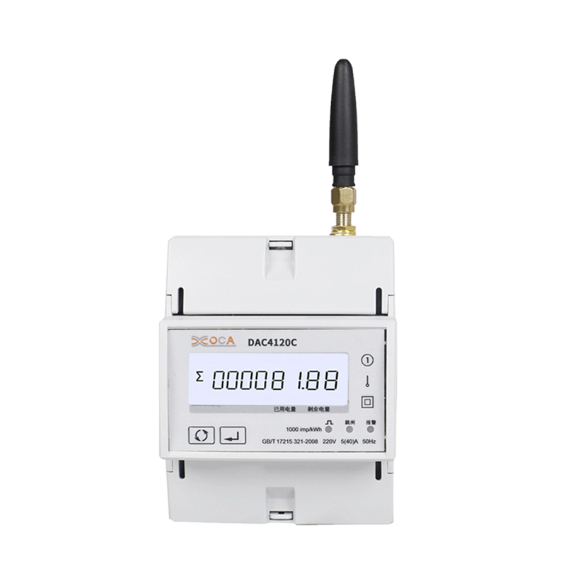 Dac4120c DIN-skinne Enkelfase WiFi Smart Digital Smart Meter