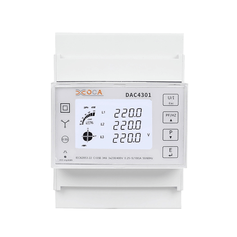 Dac4301 Trefase Modbus Ny teknologi Smart elektrisitetsmåler