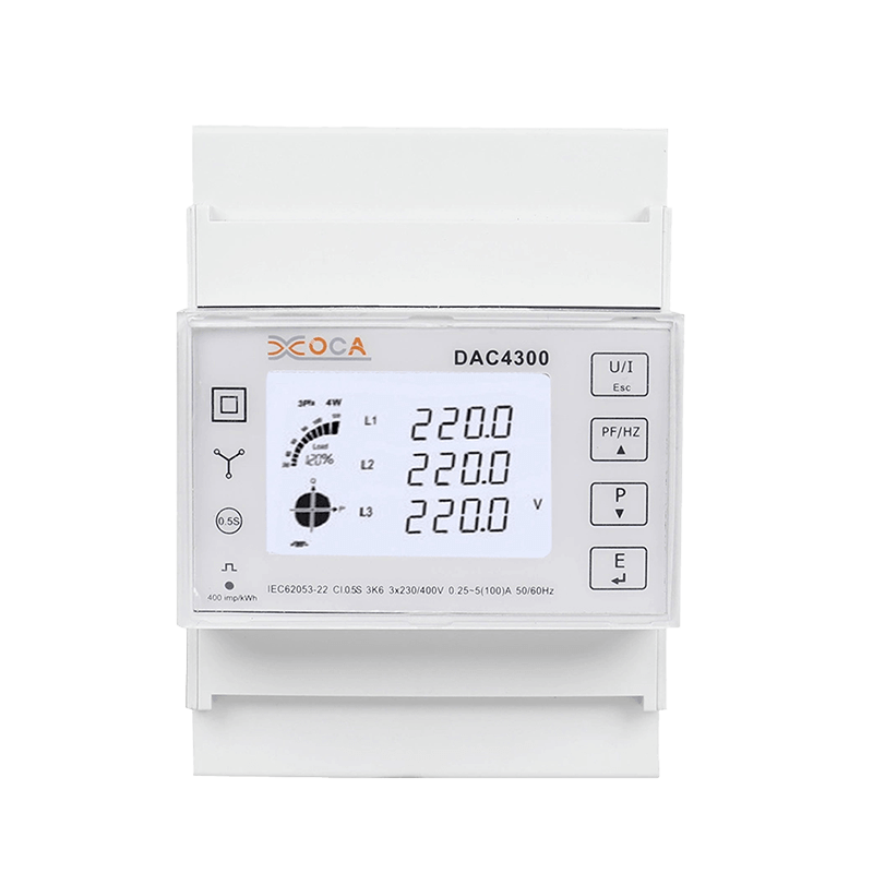 Dac4302CT Multi-Function DIN Rail Energy Meter Multimeter