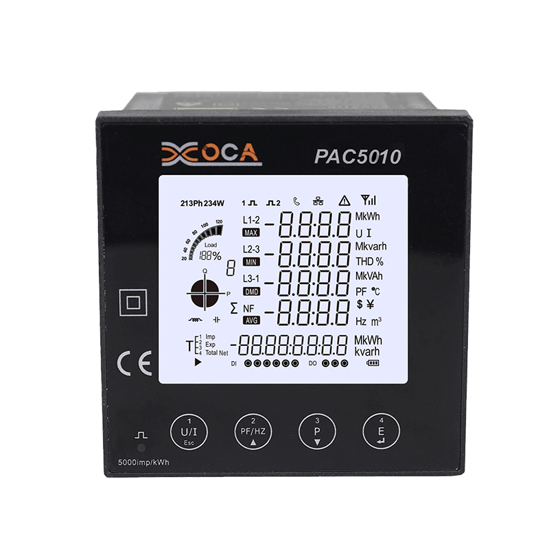 PAC5010 AC Panel RS485 Modbus Digital elektrisk energimåler Strømmåler