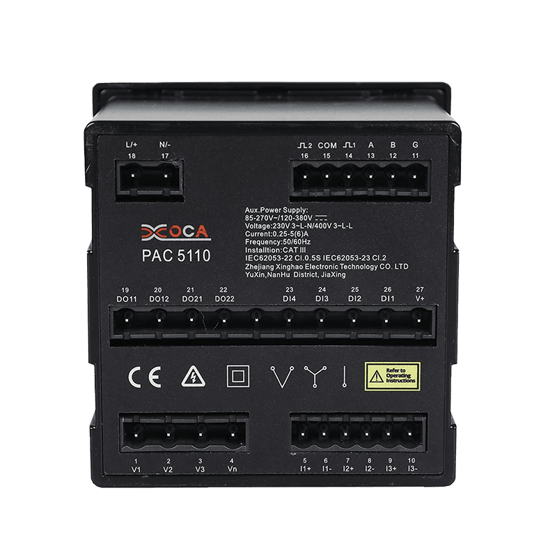 PAC5010 Trådløs Smart Modbus Multi-Function elektronisk panelmåler