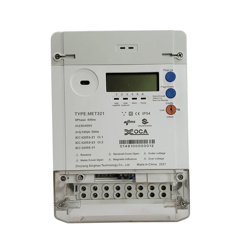 Met321 Three Phase Sts Dlms Remote Smart Energy Meter